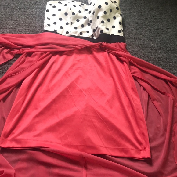 Long strapless dress - Picture 8 of 8